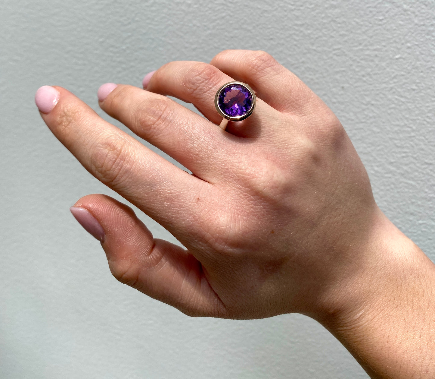Everyday Creations. Pop ring with Mint Quartz