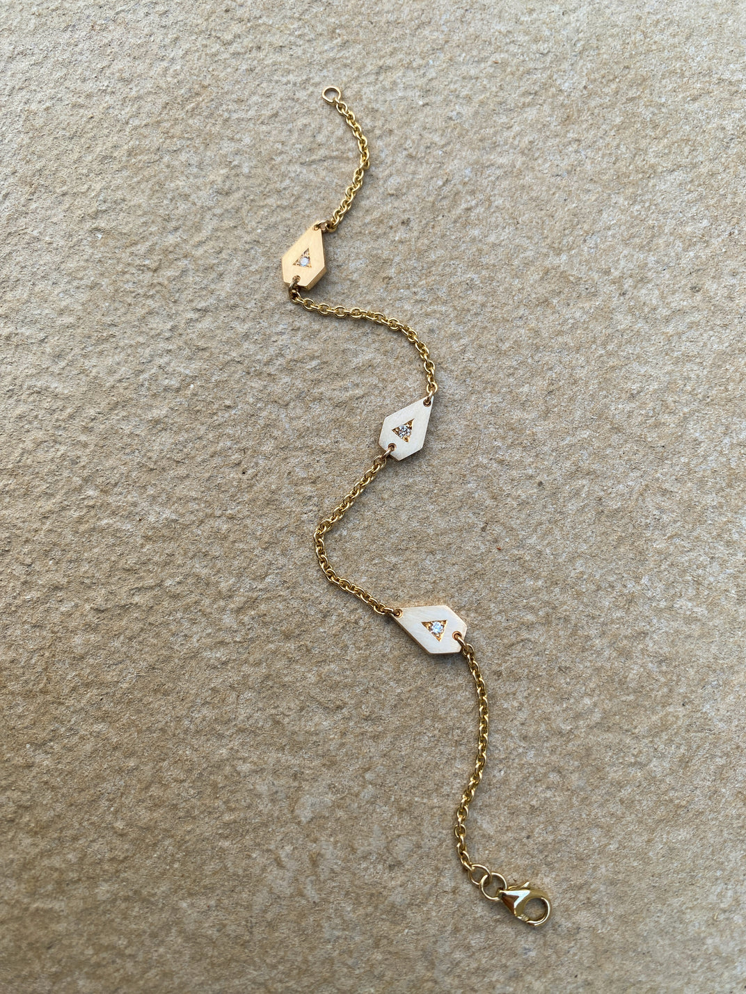 Prisma - Yellow gold Bracelet