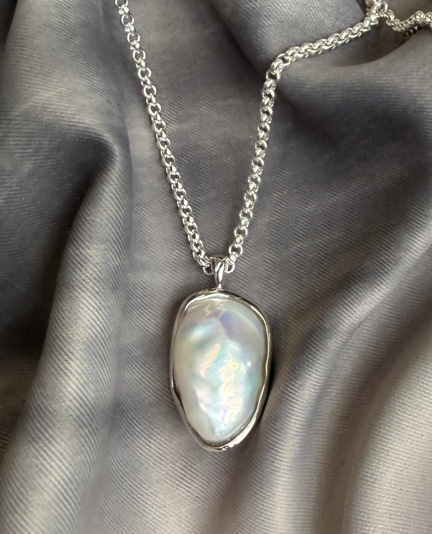 Pearl Creations. Baroque Pearl Pendant