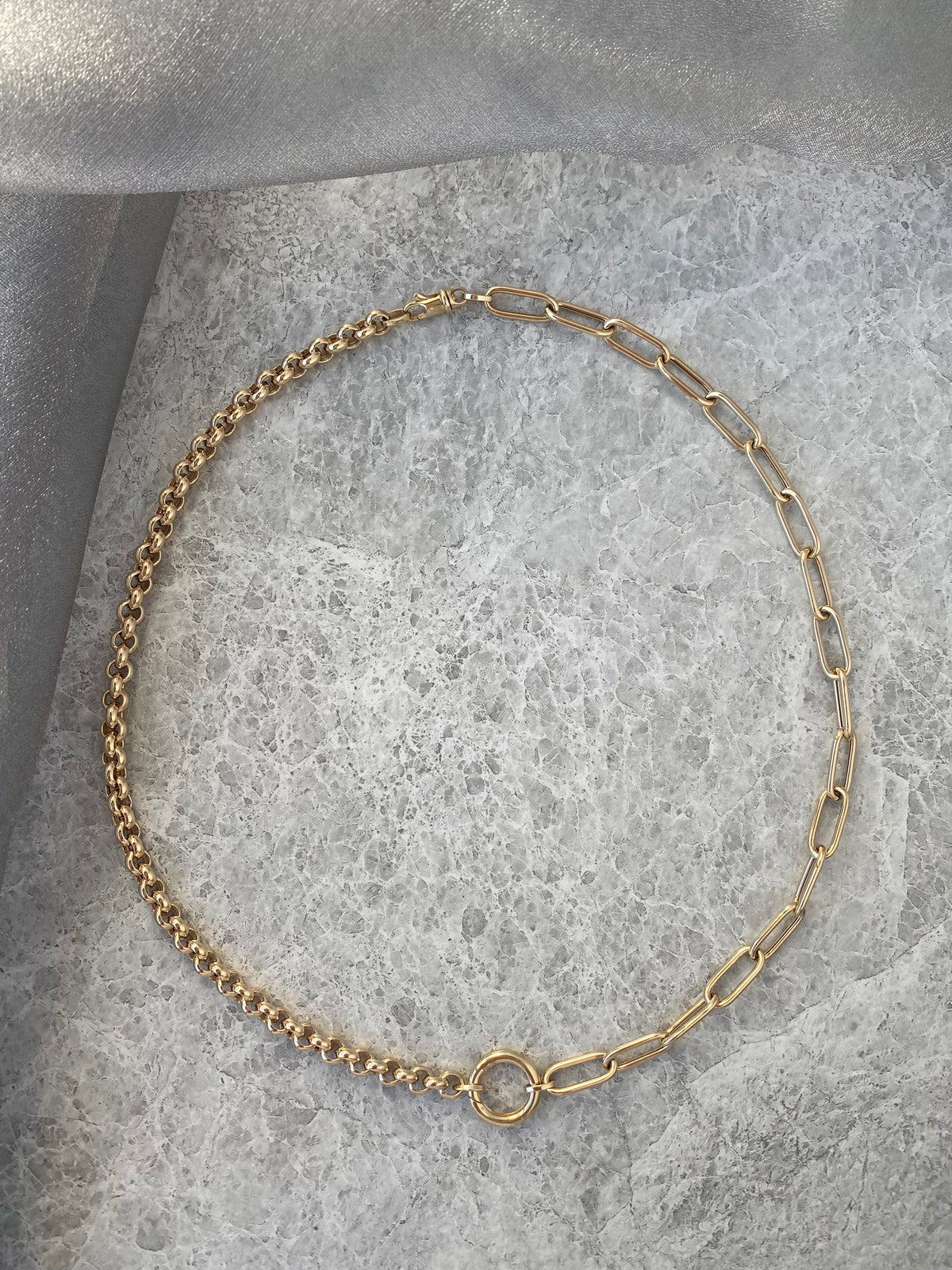 Everyday Creations . Yellow Gold Chain Necklace