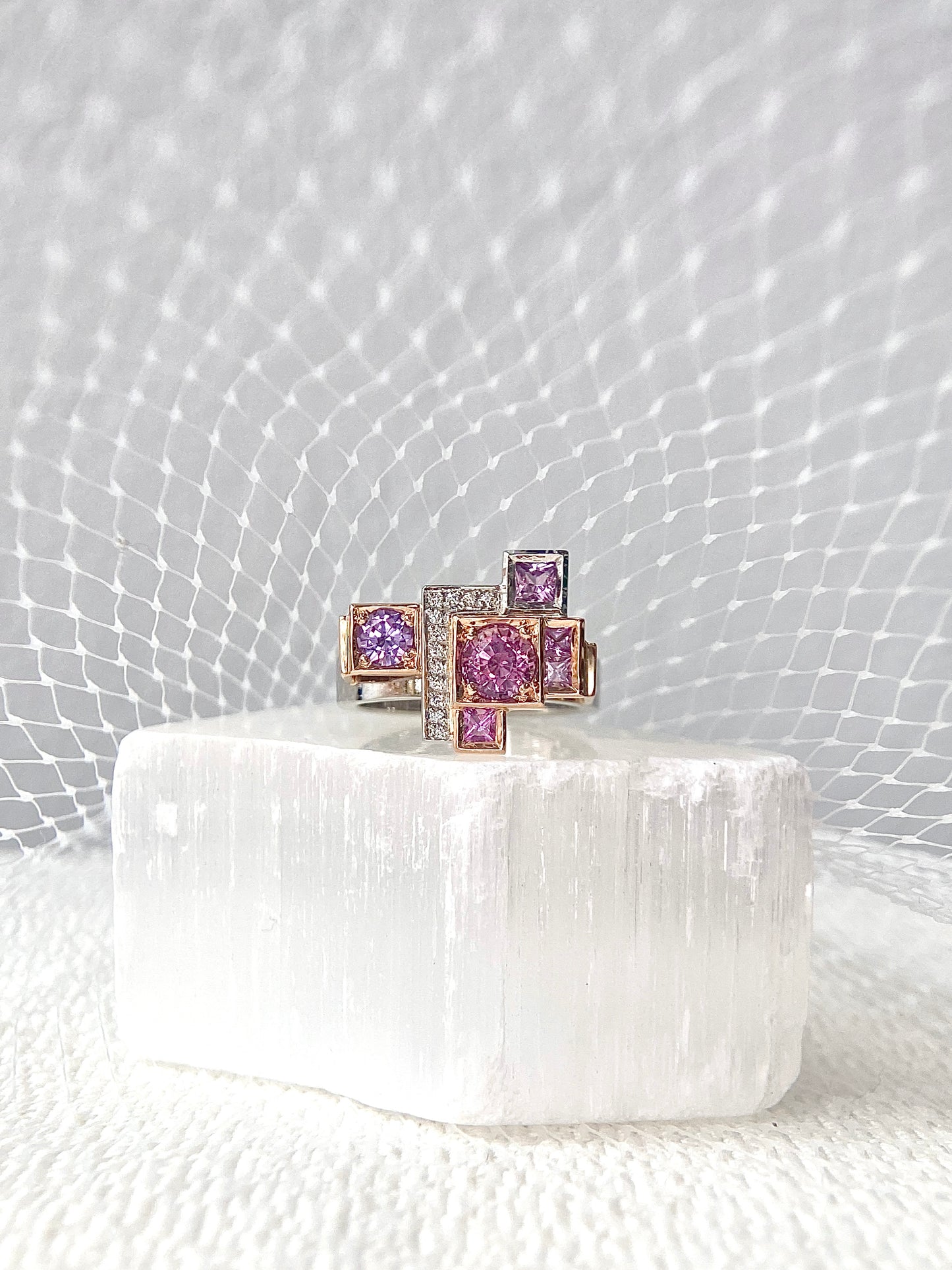 Signature. Metro Spring Sapphire & Diamond Ring.