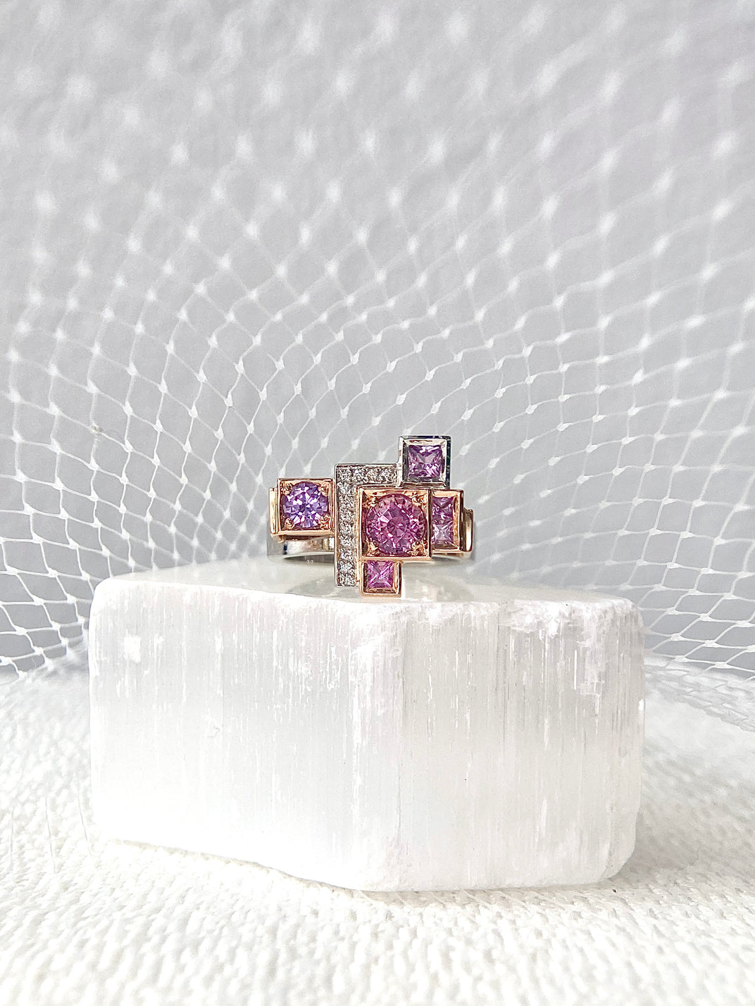 Signature. Metro Spring Sapphire & Diamond Ring.