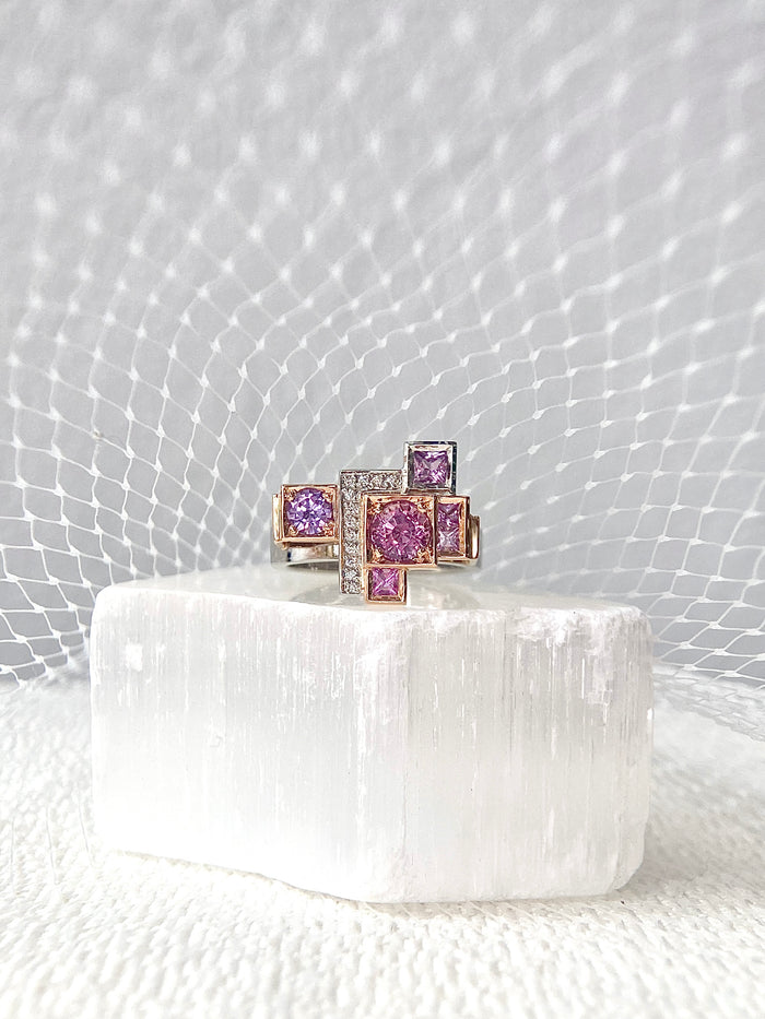 Signature. Metro Spring Sapphire & Diamond Ring.